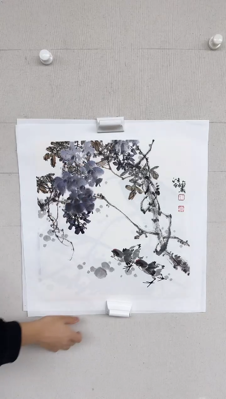 【闪购商品】国画高炳山艺术--王老师绘画作品