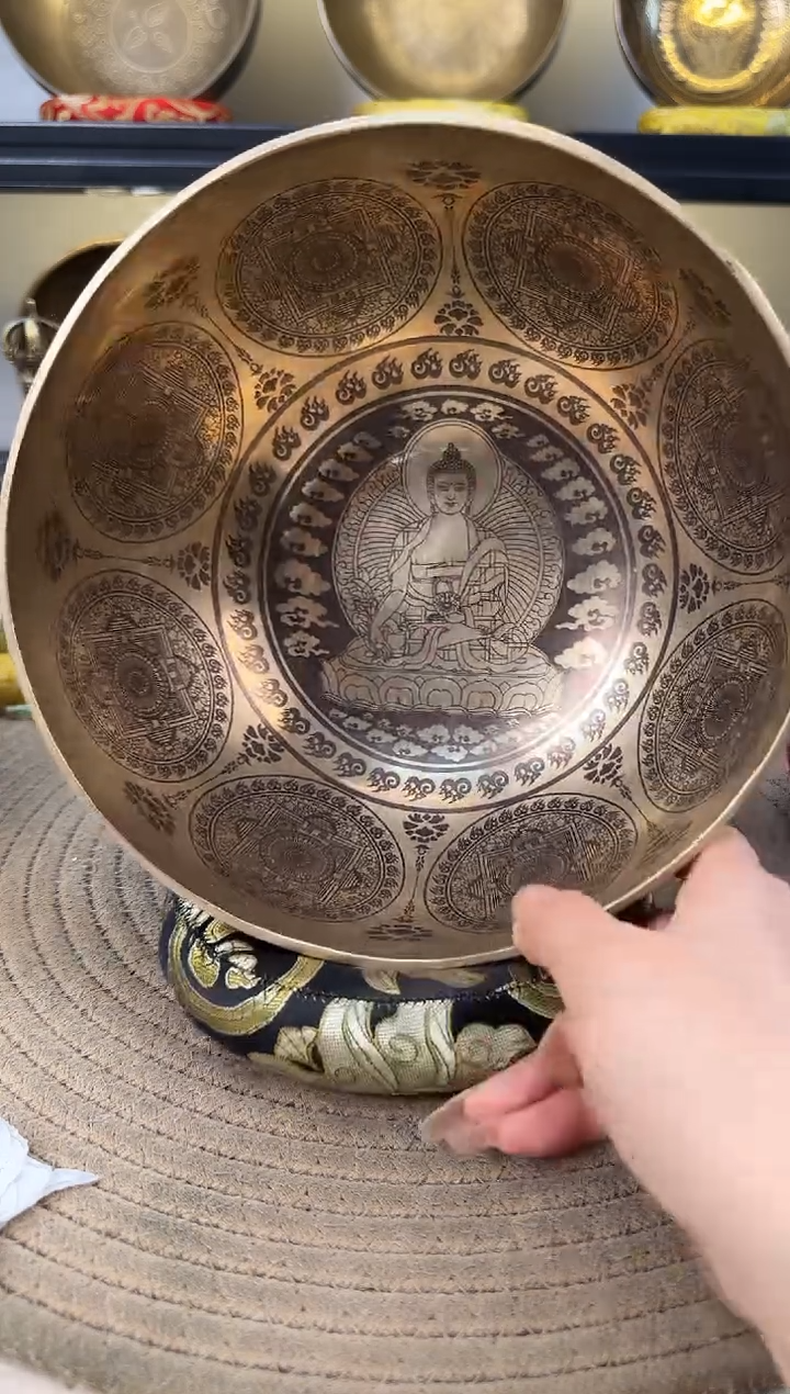 【闪购商品】唐卡精雕药师佛21-B+配件 