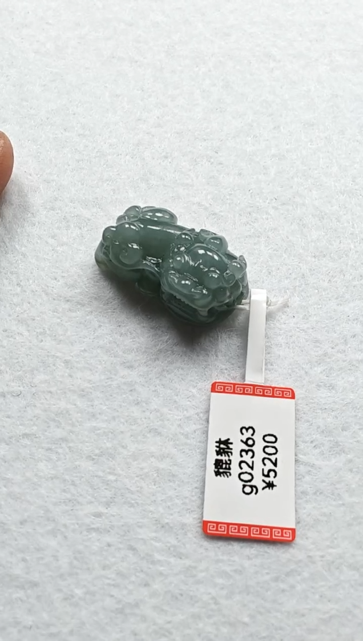 【闪购商品】翡翠颈饰未镶嵌g02363-貔貅