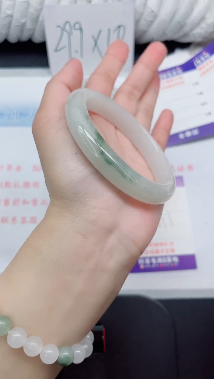 【闪购商品】石英质玉手镯未镶嵌316#59.1