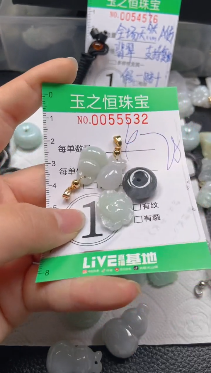 【闪购商品】翡翠未镶嵌颈饰闪购0055532