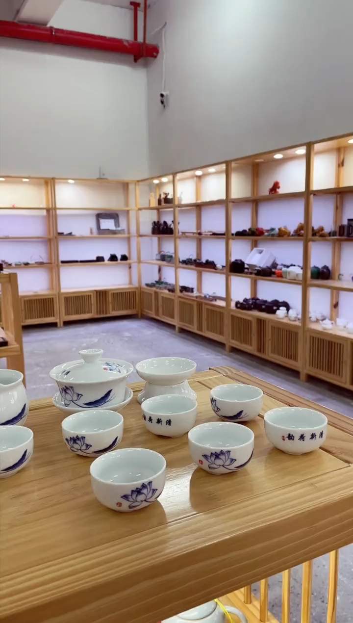 【闪购商品】12头功夫茶具【清荷】@@MTZGFQH12