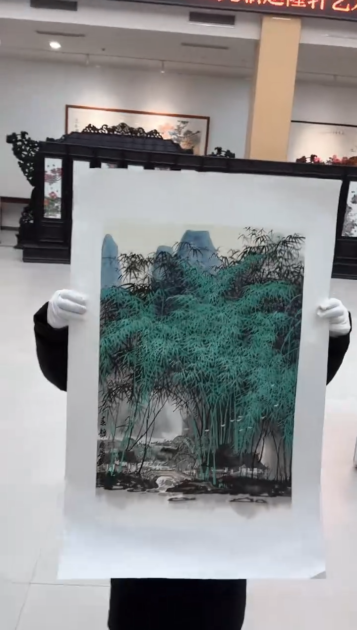 【闪购商品】国画79 赵隆轩艺术馆李庆兴老师书里原作送书