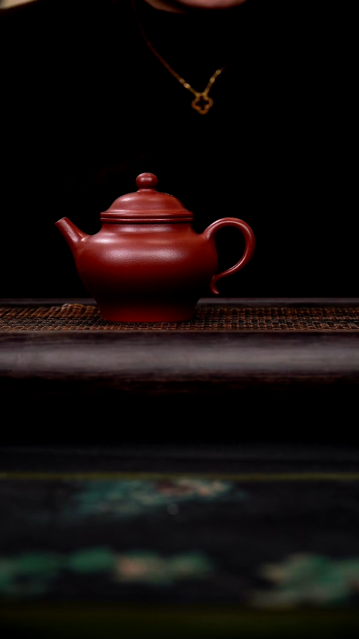 茶壶紫砂 玫红砂 秋水 