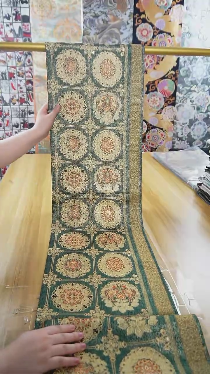 【闪购商品】织绣50 六通宝相花特价