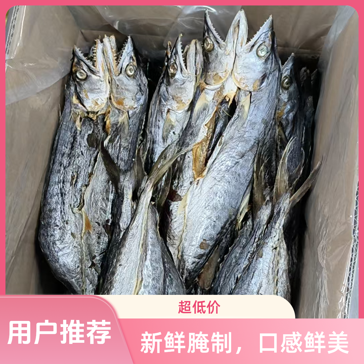 广东特产淡盐马鲛鱼干6条装阳江农家渔民干货海鲜