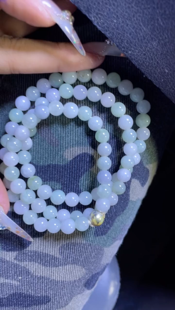 【闪购商品】定制翡翠未镶嵌珠串
