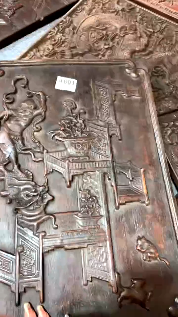 【闪购商品】木A紫檀雕刻一物一拍以直播间为准