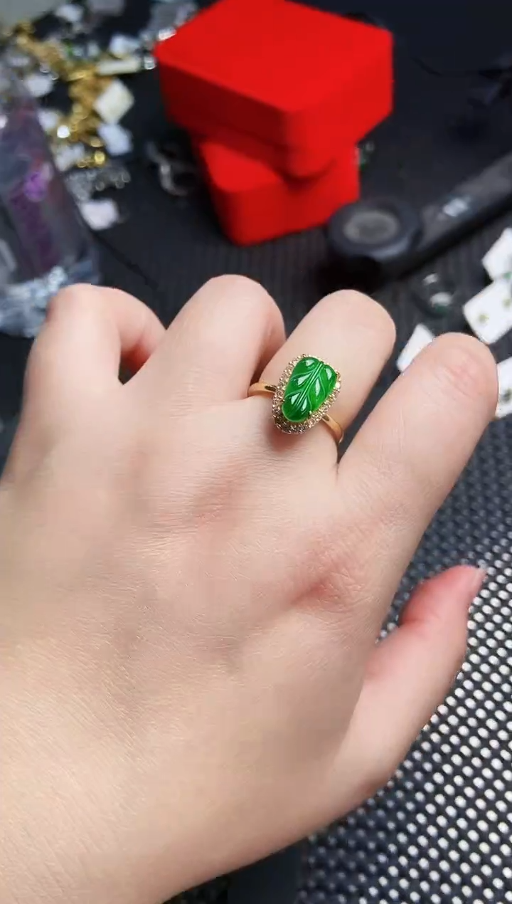 【闪购商品】翡翠戒指未镶嵌11111111