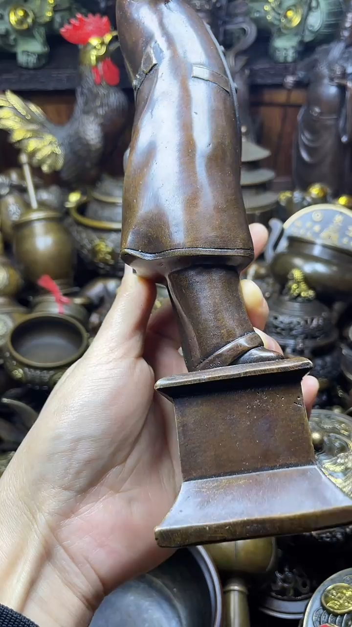 闪购链接，点击下单，有运费险，铜摆件