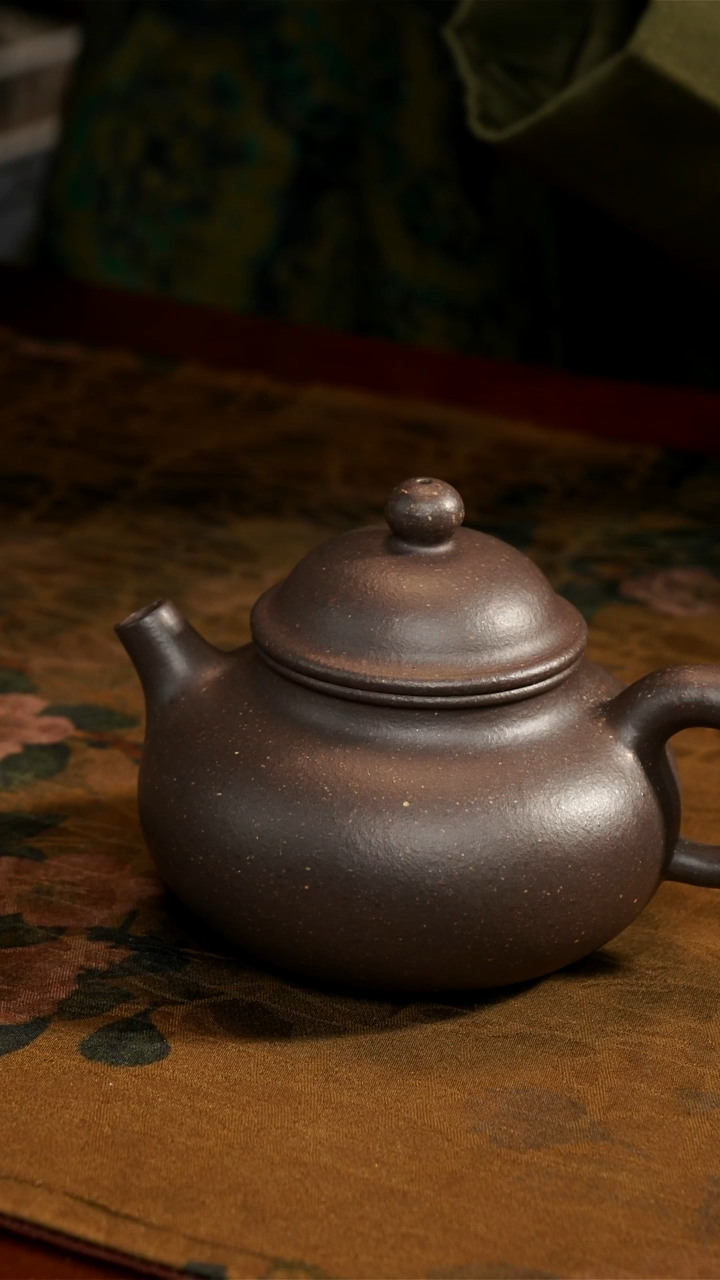 茶壶紫砂岁****?大天青容天壶150cc
