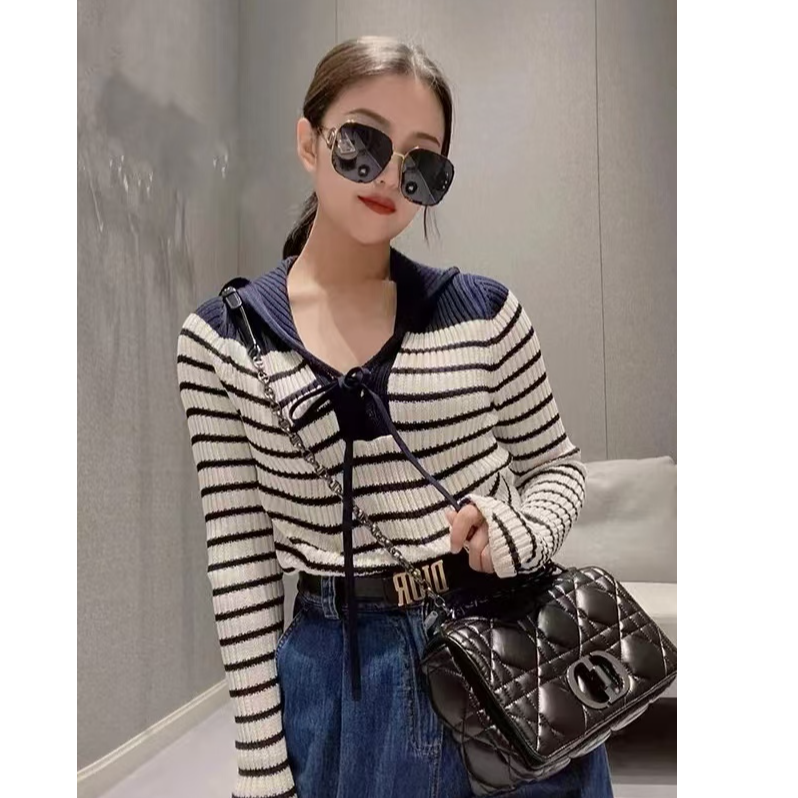 99新 DIOR/迪奥 双双臻选/bb10099/Dior/针织上衣/34码
