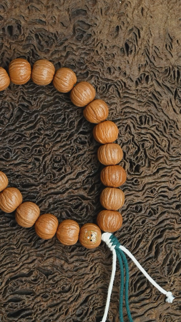 【闪购商品】猴头核桃手串金标南瓜12.7