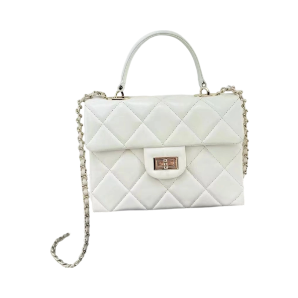 【云云甄选】SLBL-H119-白色-21*10*16轻奢时尚女士新款单肩斜挎包