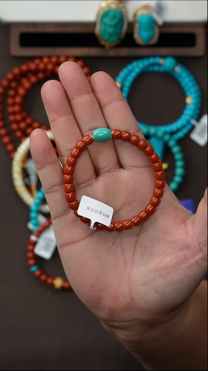未镶嵌手串南红玛瑙杰*南红手串