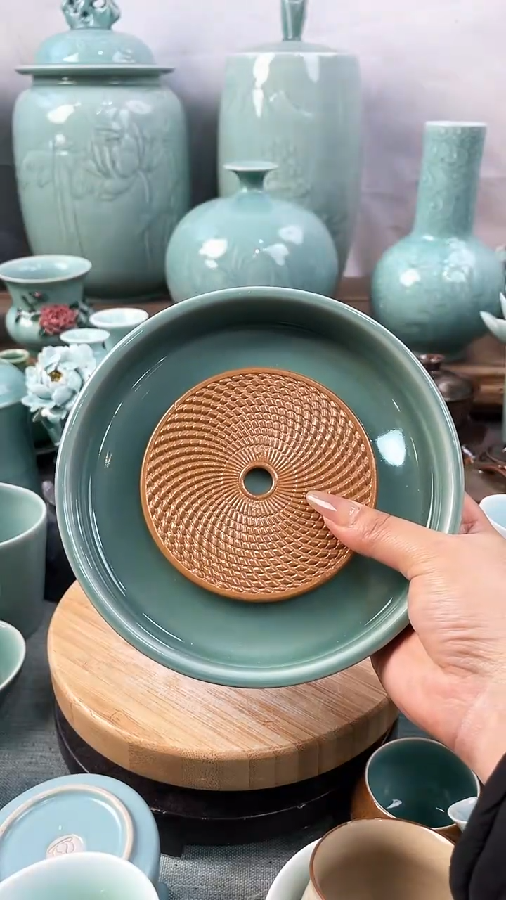 【闪购商品】特价 微瑕 慧仙青瓷