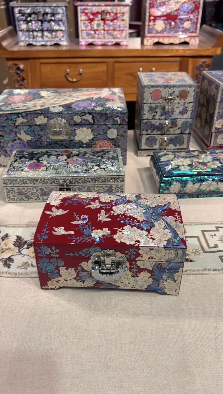 【闪购商品】鱼锁满贝底·弘贝雅螺钿漆器文化馆 