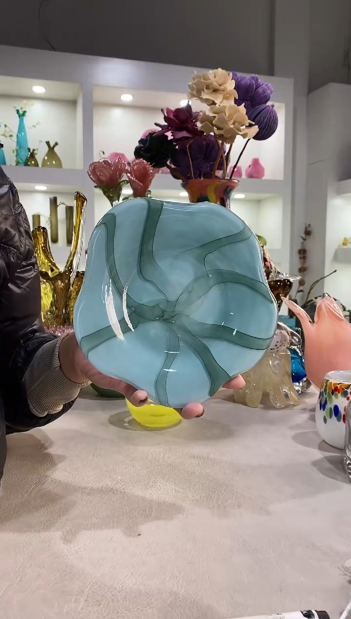 慕忆家手作琉璃花瓶