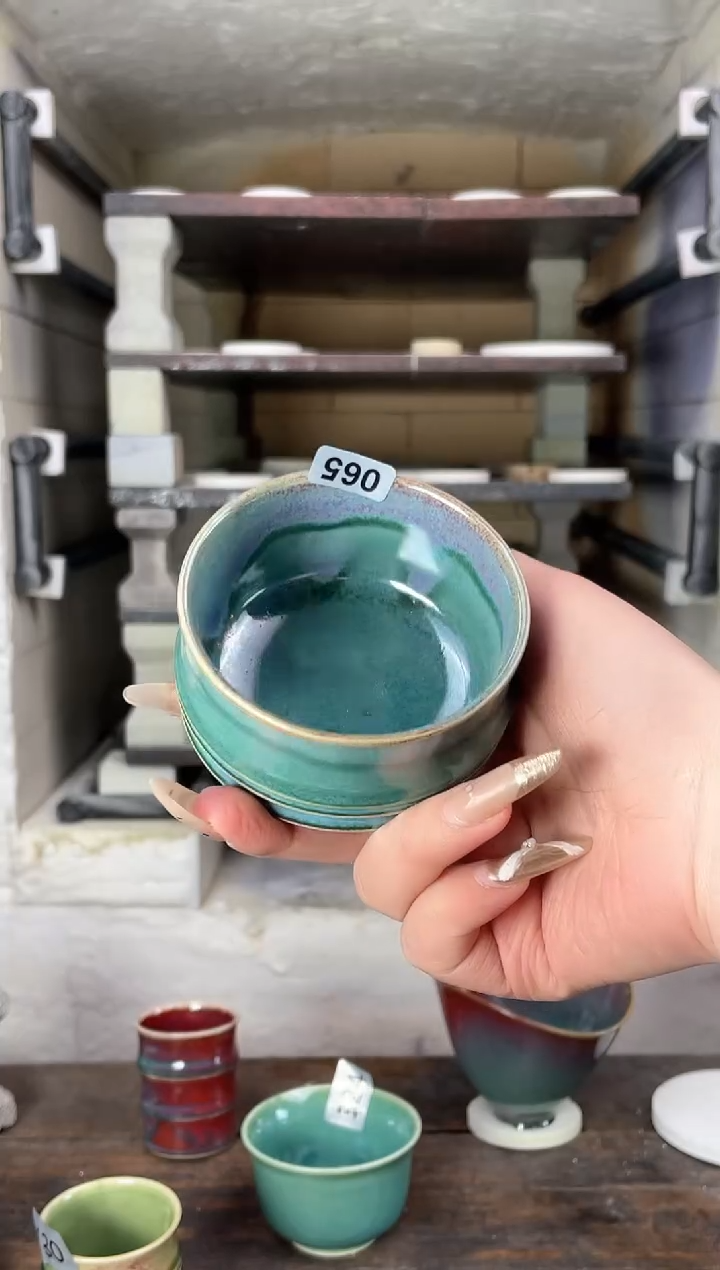 【闪购商品】摆件钧瓷手工茶器窑变