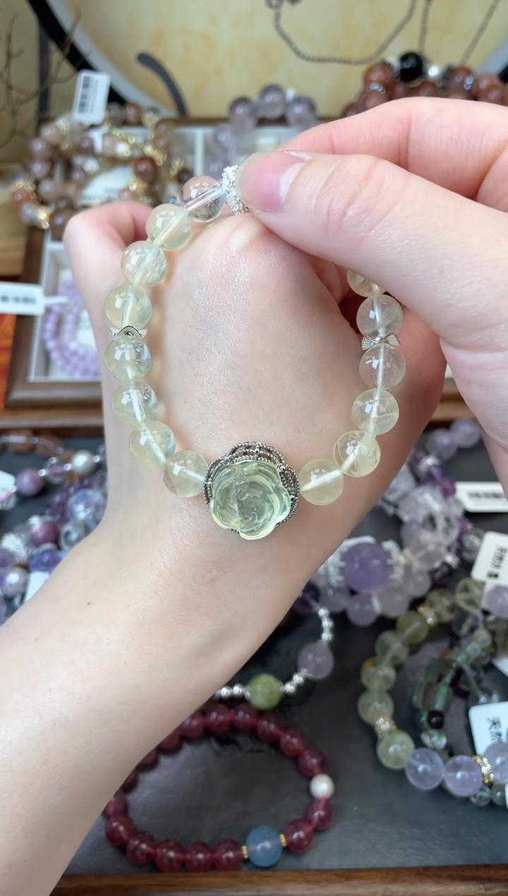 【闪购商品】黄晶手链未镶嵌127手串