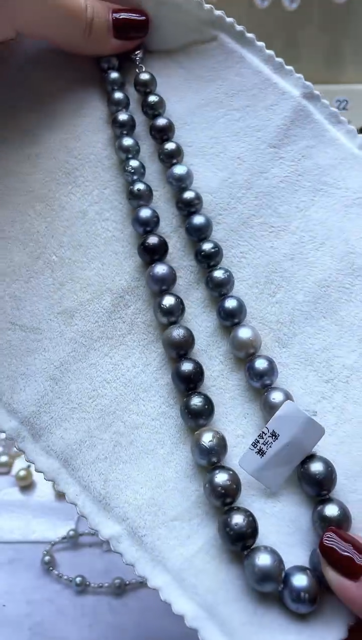 【闪购商品】海水珍珠颈饰未镶嵌大溪地项链