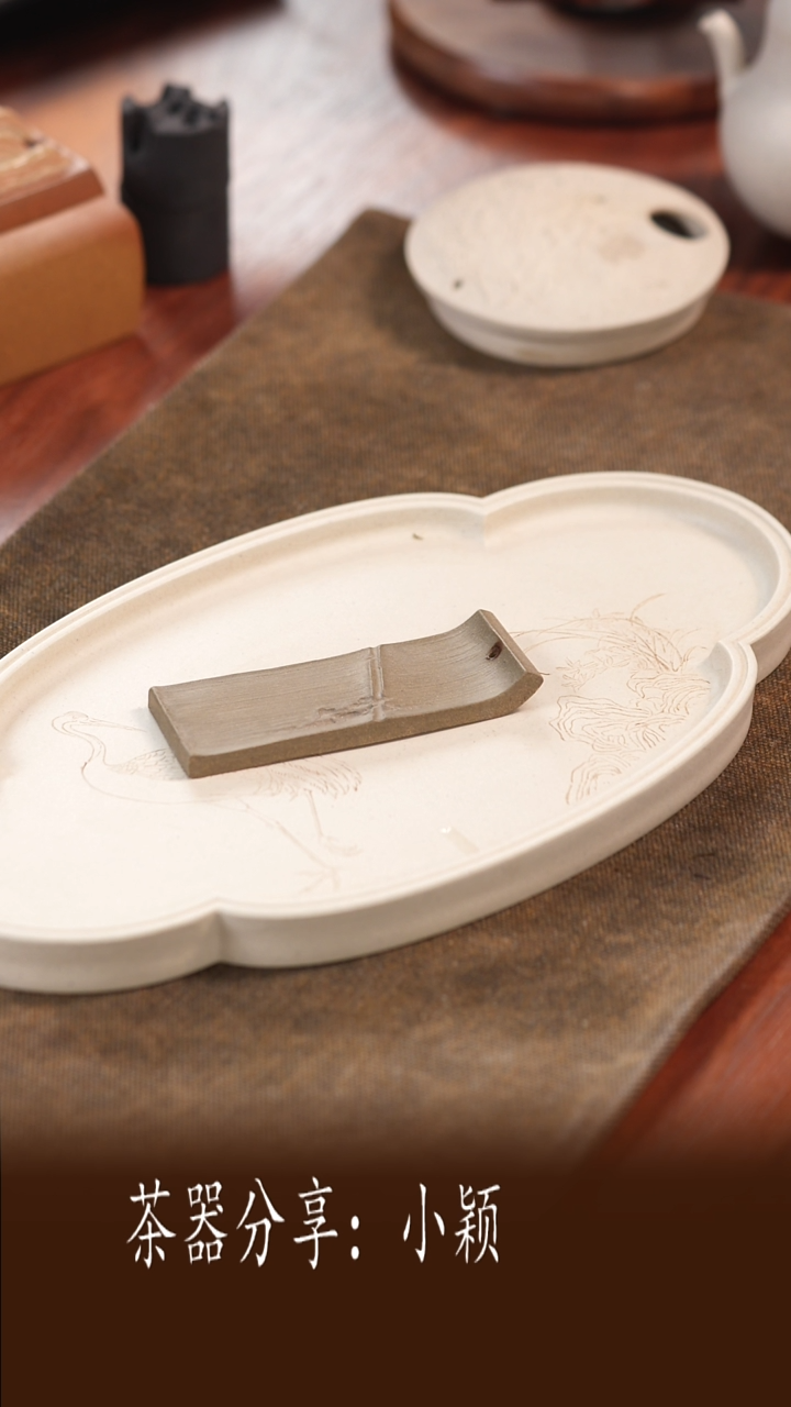 茶壶紫砂段泥竹片香插