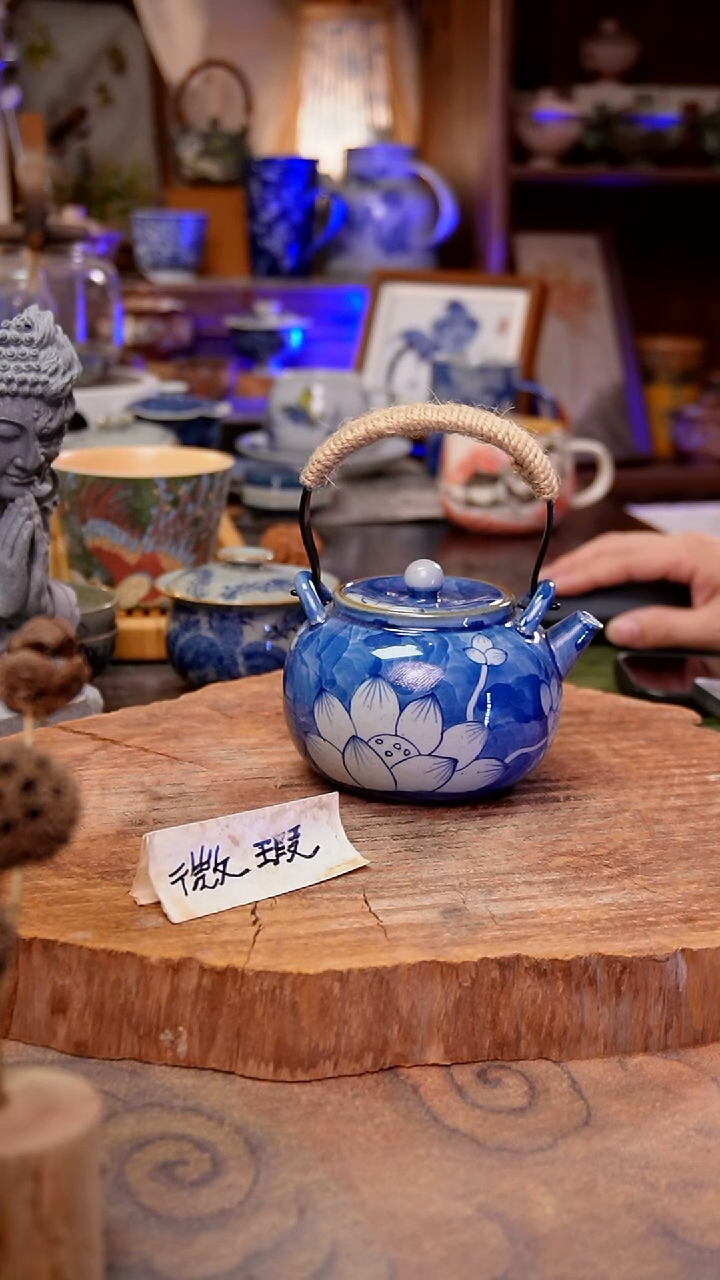 杯子荷花手工手绘手工手绘