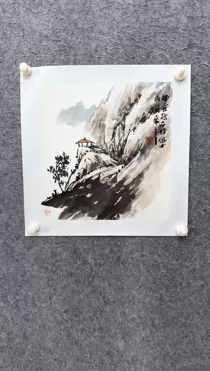 国画ST-DSZ山水绘画作品