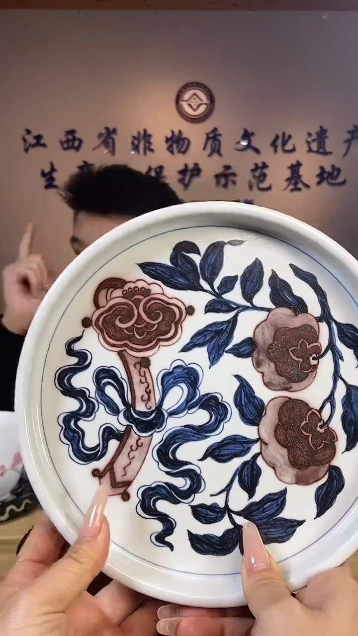 【闪购商品】景德镇青花手工手绘陶瓷