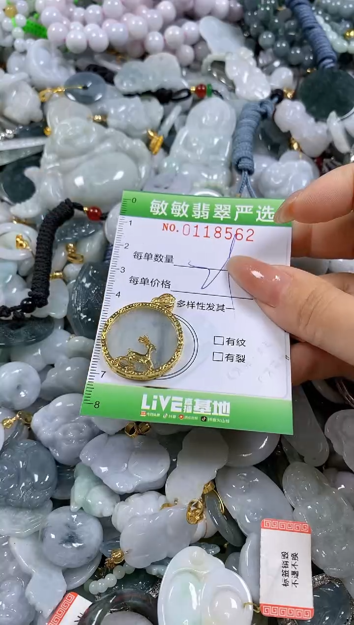 【闪购商品】翡翠颈饰未镶嵌闪购0118562