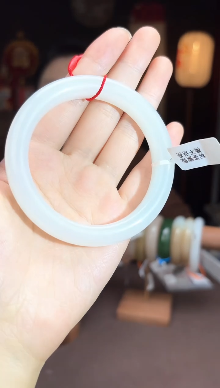 【闪购商品】和田玉OJ18手镯58.8mm未镶嵌-