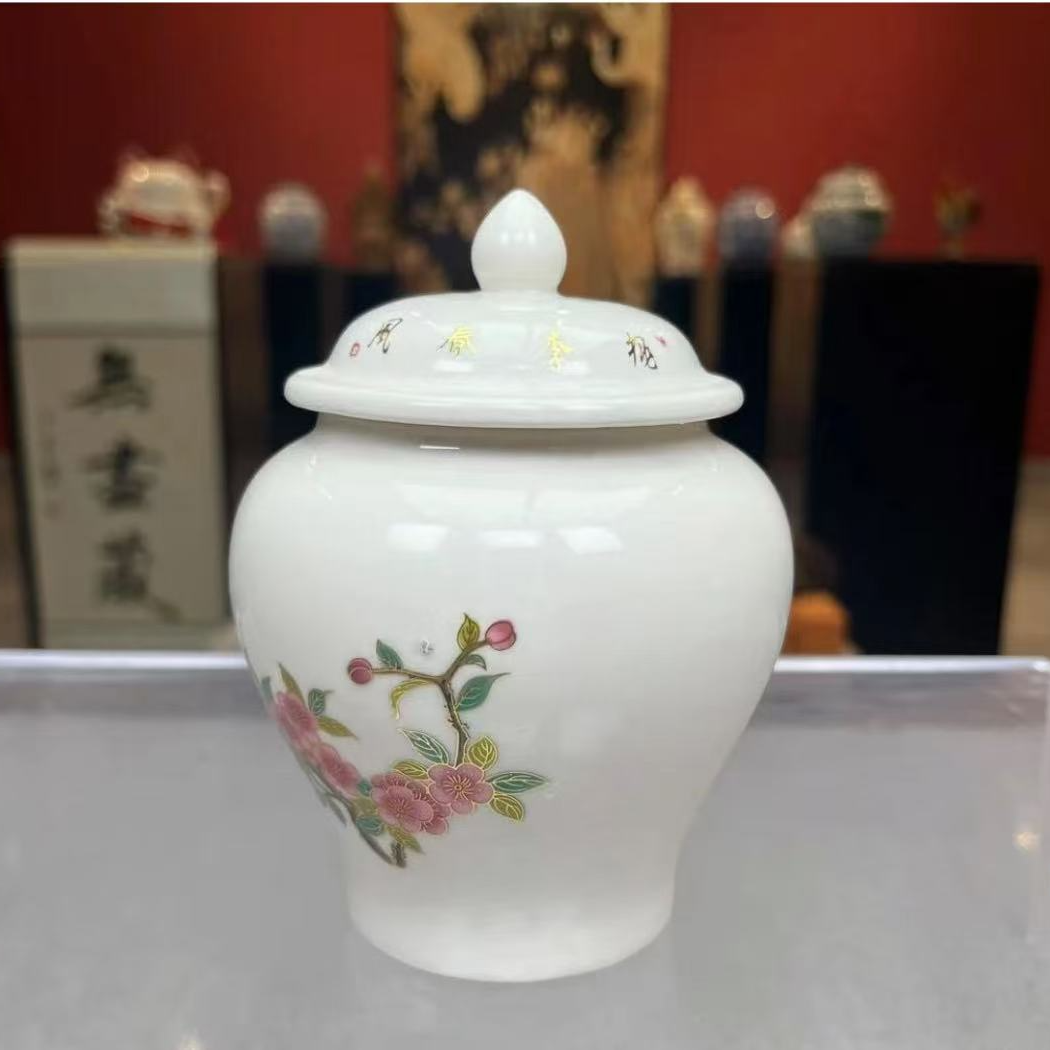 茶叶罐-桃李春风将军罐ZH802