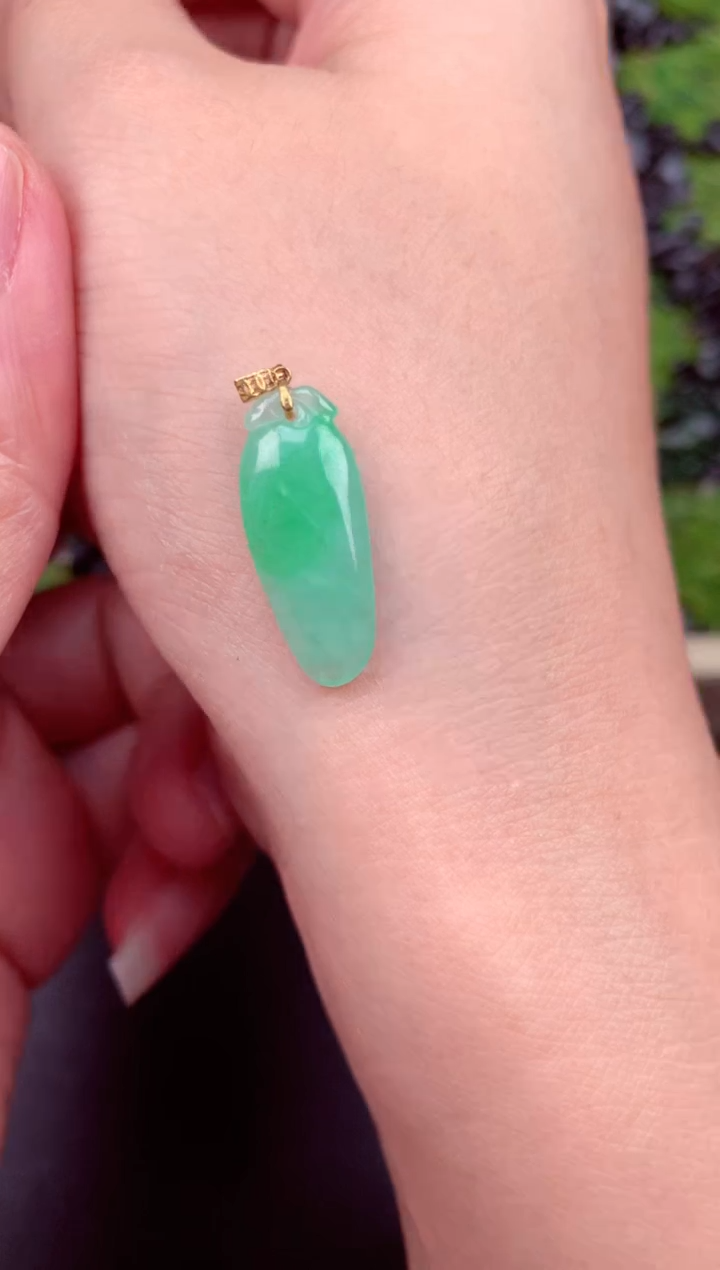 【闪购商品】翡翠吊坠(不含链)未镶嵌天然缅甸A货翡翠