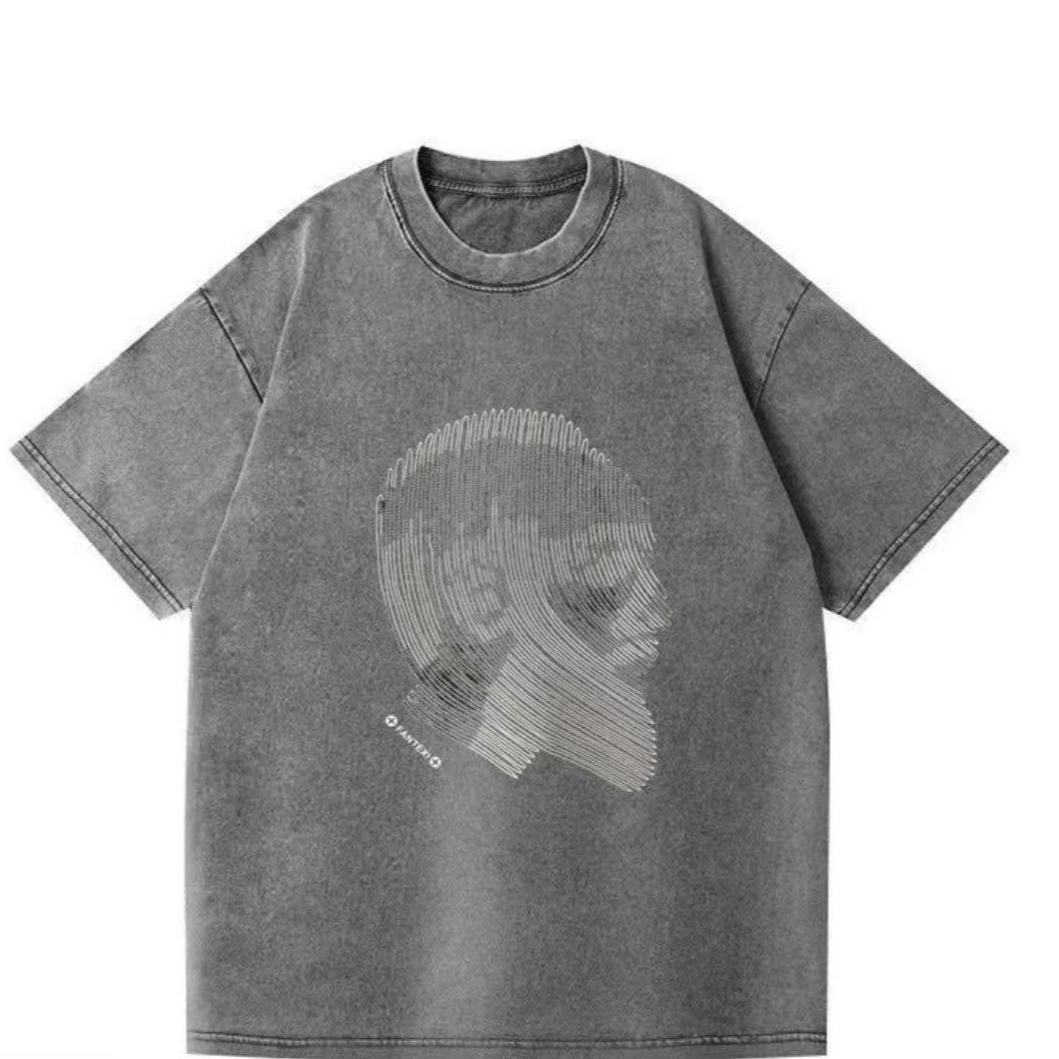 扎染水洗时尚短袖