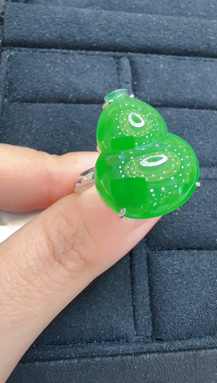 【闪购商品】翡翠戒指18K金镶嵌多样性团购发一件