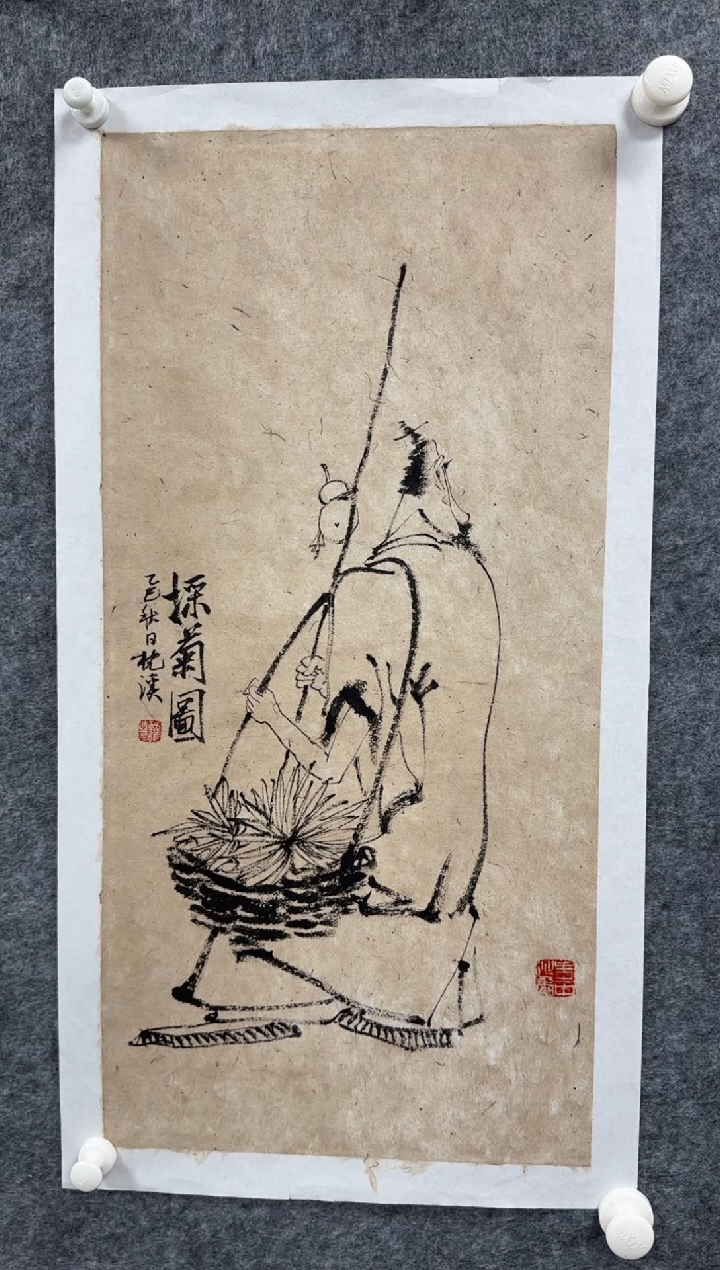 国画枕溪老师精品书画艺术