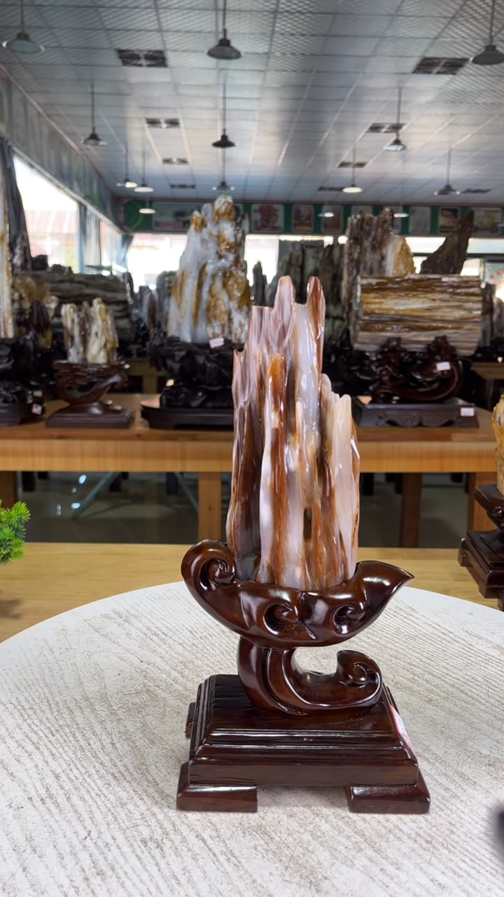 未镶嵌珠宝奇石硅化玉润****彬168