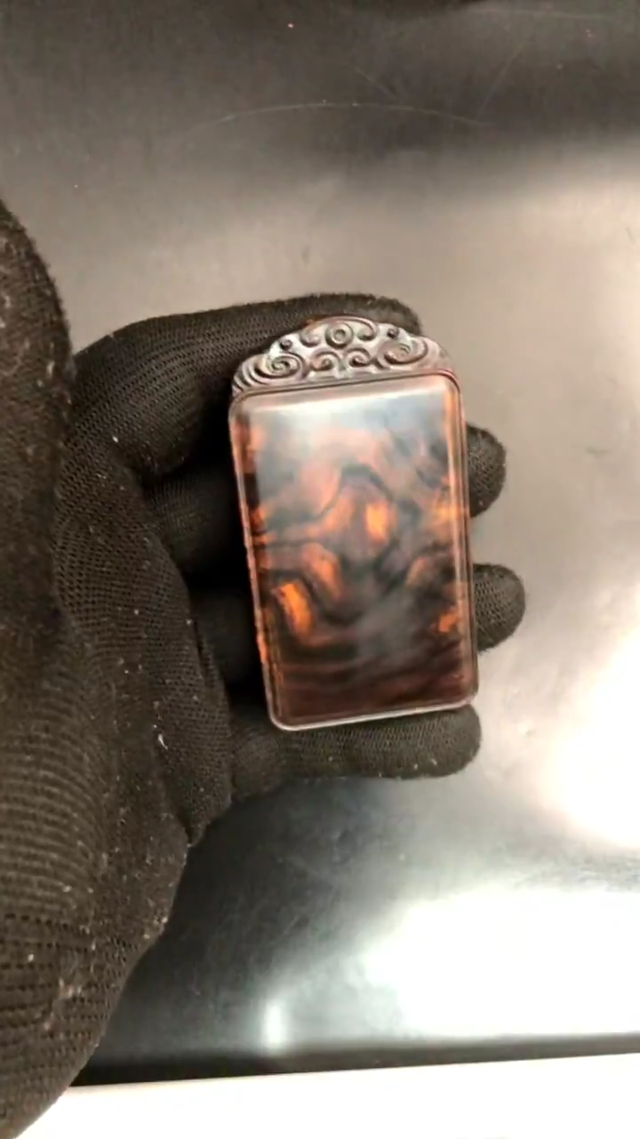 吊坠黄花梨/降香黄檀海黄野生紫油梨多彩无事牌开播炸