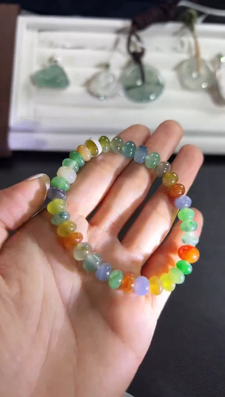 未镶嵌手串翡翠KJJIE1228-017