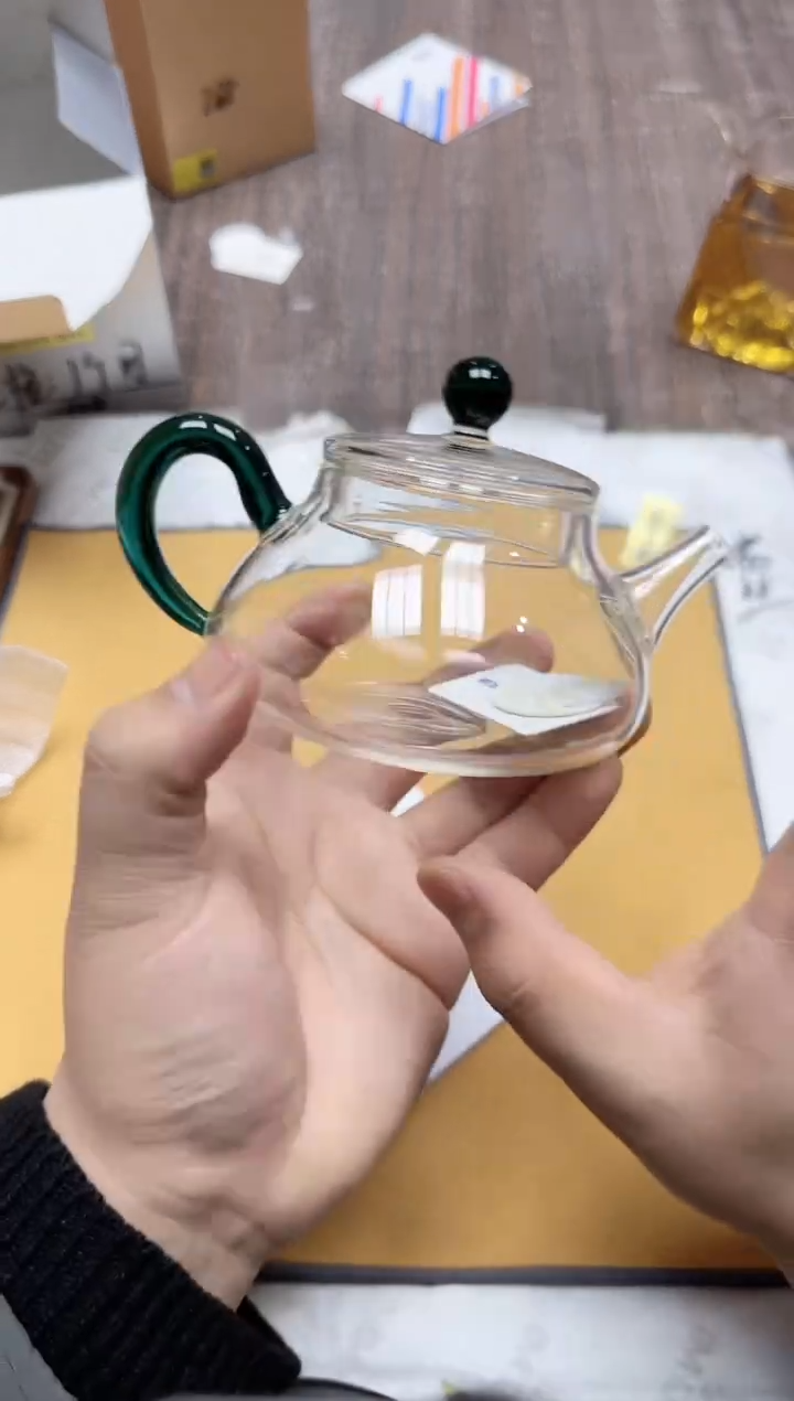 【闪购商品】其他风谜喜乐壶墨绿色