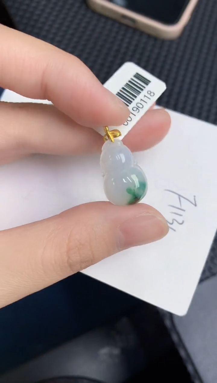 【闪购商品】翡翠颈饰18K金镶嵌000000000