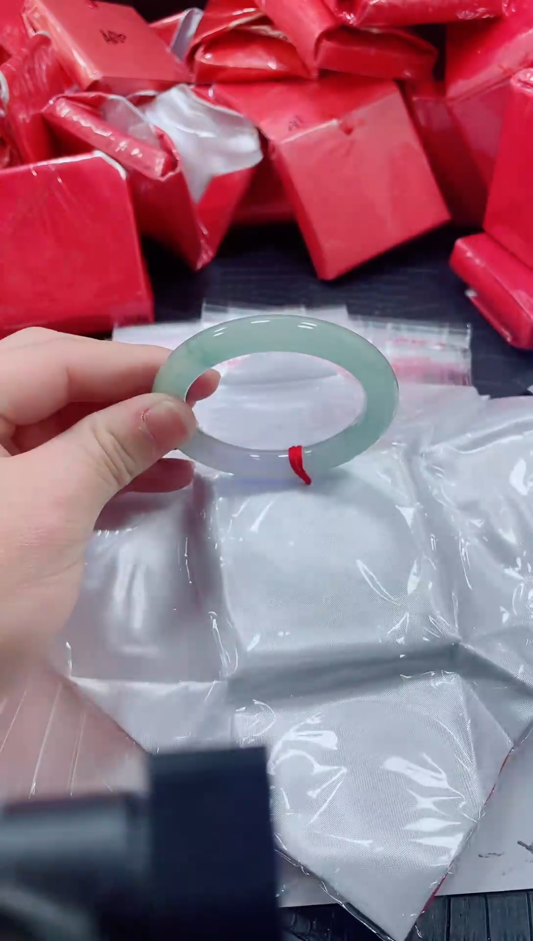 非金属无小哥232号手镯57.5圈口圆条