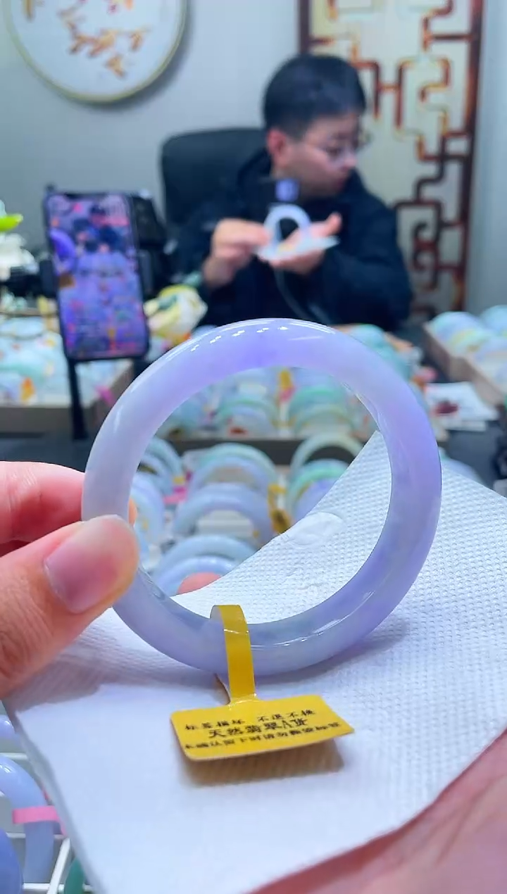 未镶嵌手镯翡翠140-58
