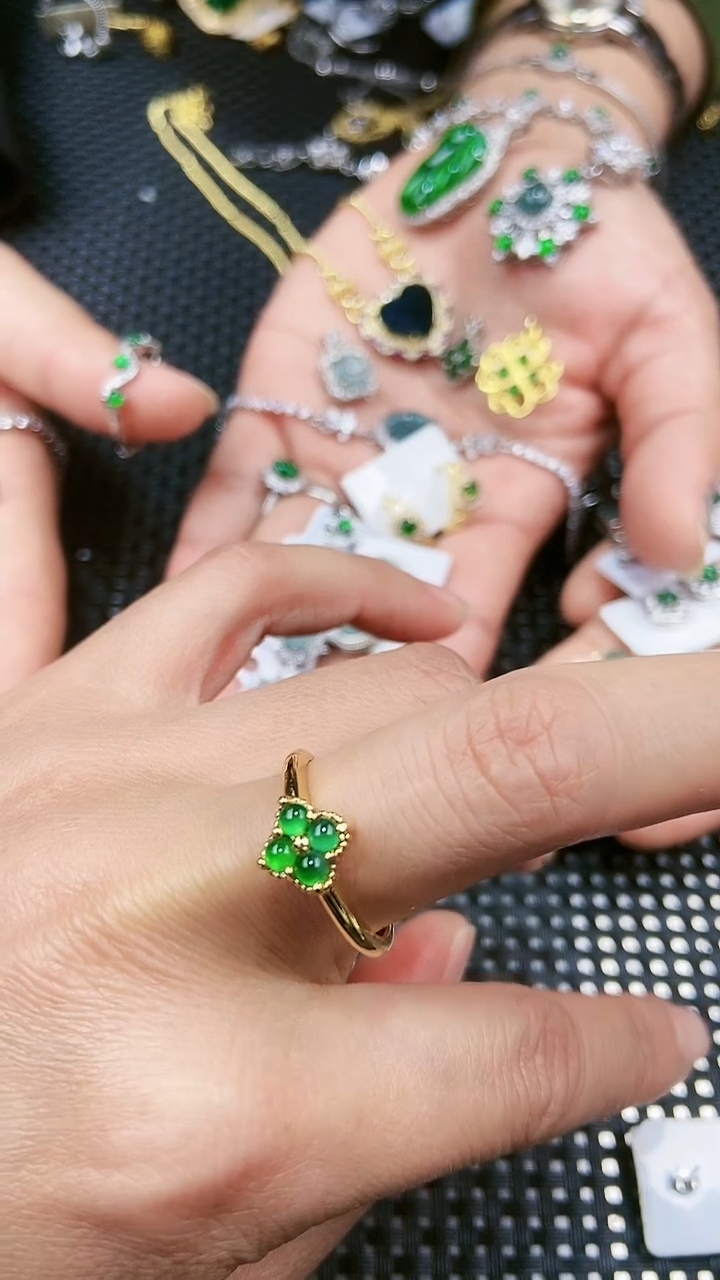 【闪购商品】翡翠戒指未镶嵌11111111