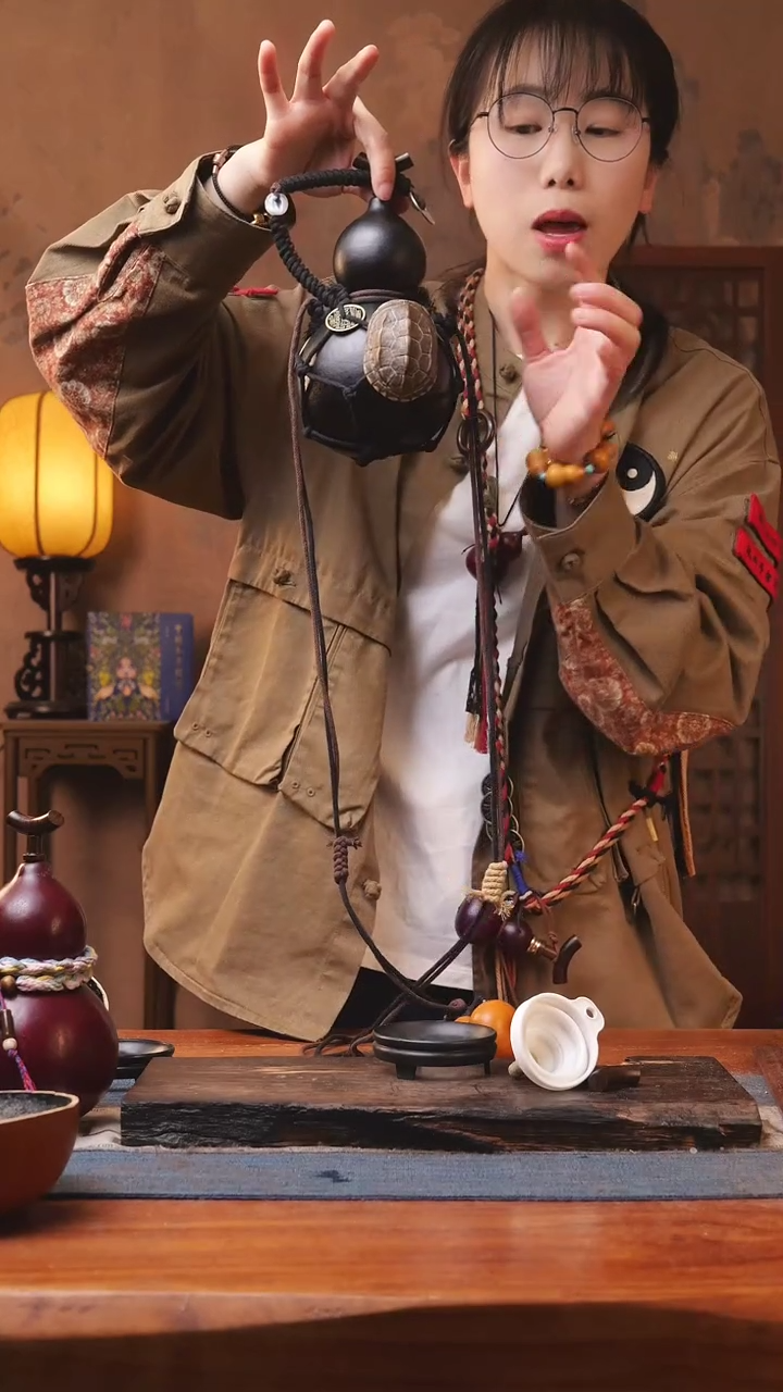 【闪购商品】287S号精品大漆葫芦防腐防渗装水茶酒