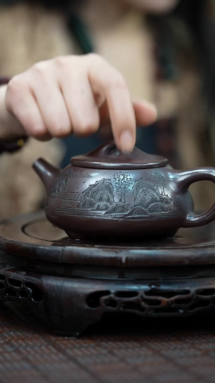 茶壶紫砂宜兴岁颐传砂原矿全手4家
