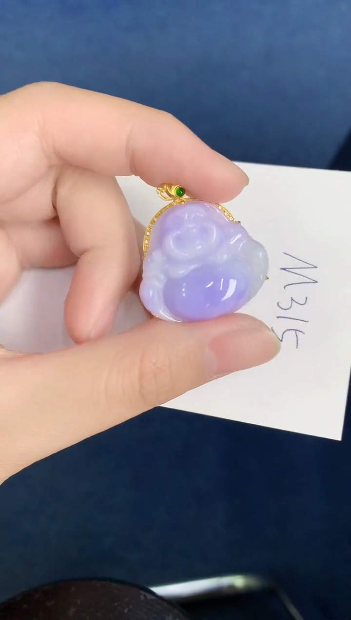 【闪购商品】翡翠颈饰18K金镶嵌000000000