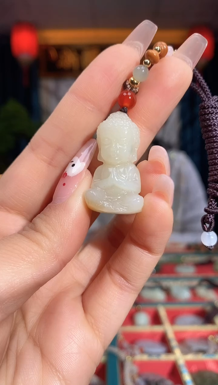 【闪购商品】和田玉颈饰未镶嵌宝宝佛