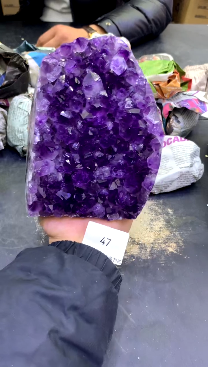 【闪购商品】水晶摆件未镶嵌天然高品质紫晶47