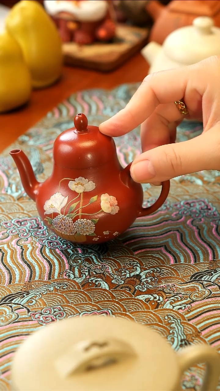 【闪购商品】紫砂茶壶大红袍思婷